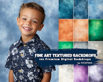 105 Graduation Digital Backdrops for School Portrait Photography, Grunge Textured Backgrounds, Old Master Senior Photo Backdrop Overlays