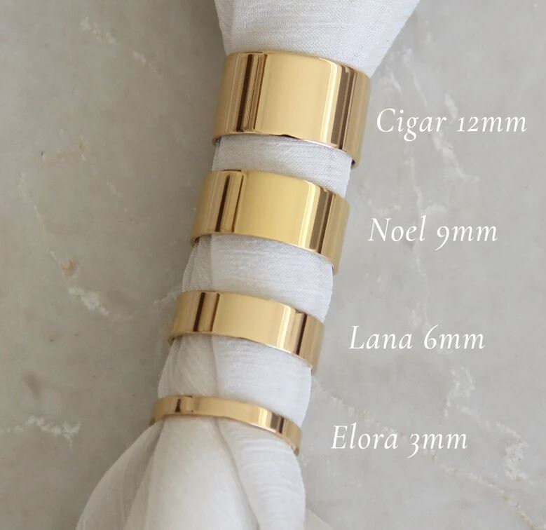 Wide Band Ring, Thick Band, Simple Band Ring, Wide Wedding Band, Cigar Band Ring, Gold Plated