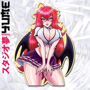 Devotion SFW/NSFW 15cm Vinyl Sticker Rias, Hdxd, HighschoolDxD ,Rias Gremory