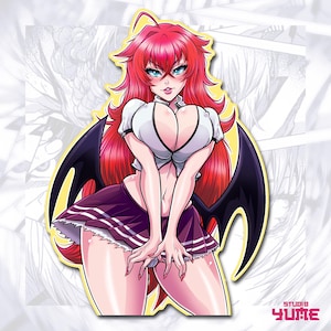 Sticker vinyle Devotion SFW/NSFW Rias, Hdxd, HighschoolDxD, Rias Gremory