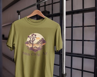 Sun City AZ, T-shirt/Unisex Jersey Short Sleeve Tee/55+ T-shirt/T-shirt for Seniors