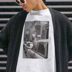 Vintage Lama Foto T-Shirt: Lustiges Tier Freund T-Shirt