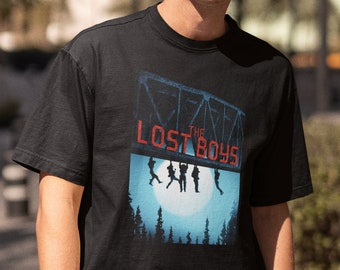 Tshirt unisexe The Lost Boys Movie, chemise affiche Lost Boys, chemise nostalgie du film des années 80