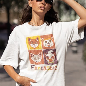 Fantastic Mr. Fox Unisex Tshirt, Mr Fox T-Shirt, Wes Anderson, Fantastic Mr. Fox Poster Shirt