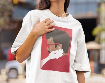 Her Movie Art T-Shirt: Joaquin Phoenix, Minimalist Film Tee