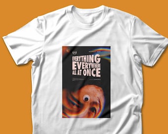 Everything Everywhere All at Once T-shirt, A24 2022 Movie Unisex