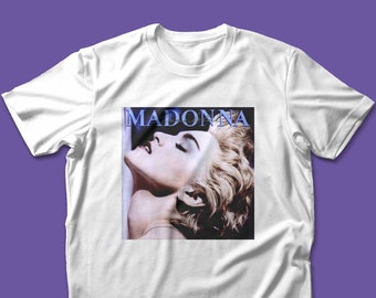 Madonna Album Cover Tshirt, Unisex Madonna Shirt, Madonna Merch, Music Tshirt, Madonna 80s Vintage T-Shirt, Vintage Madonna Tshirt, Madonna