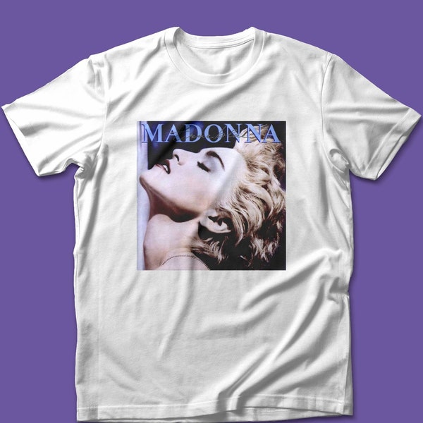 Madonna Album Cover Tshirt, Unisex Madonna Shirt, Madonna Merch, Music Tshirt, Madonna 80s Vintage T-Shirt, Vintage Madonna Tshirt, Madonna