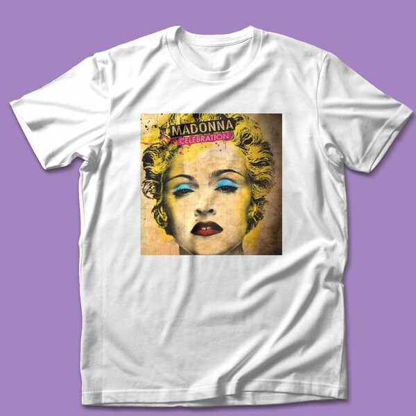 Madonna Album Cover Tshirt, Chemise Madonna unisexe, Madonna Merch, Music Tshirt, Madonna 80s vintage T-Shirt, vintage Madonna Tshirt, Madonna