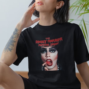 The Rocky Horror Picture Show Camiseta unisex, The Rocky Horror Show Poster Shirt, Película vintage de los años 80
