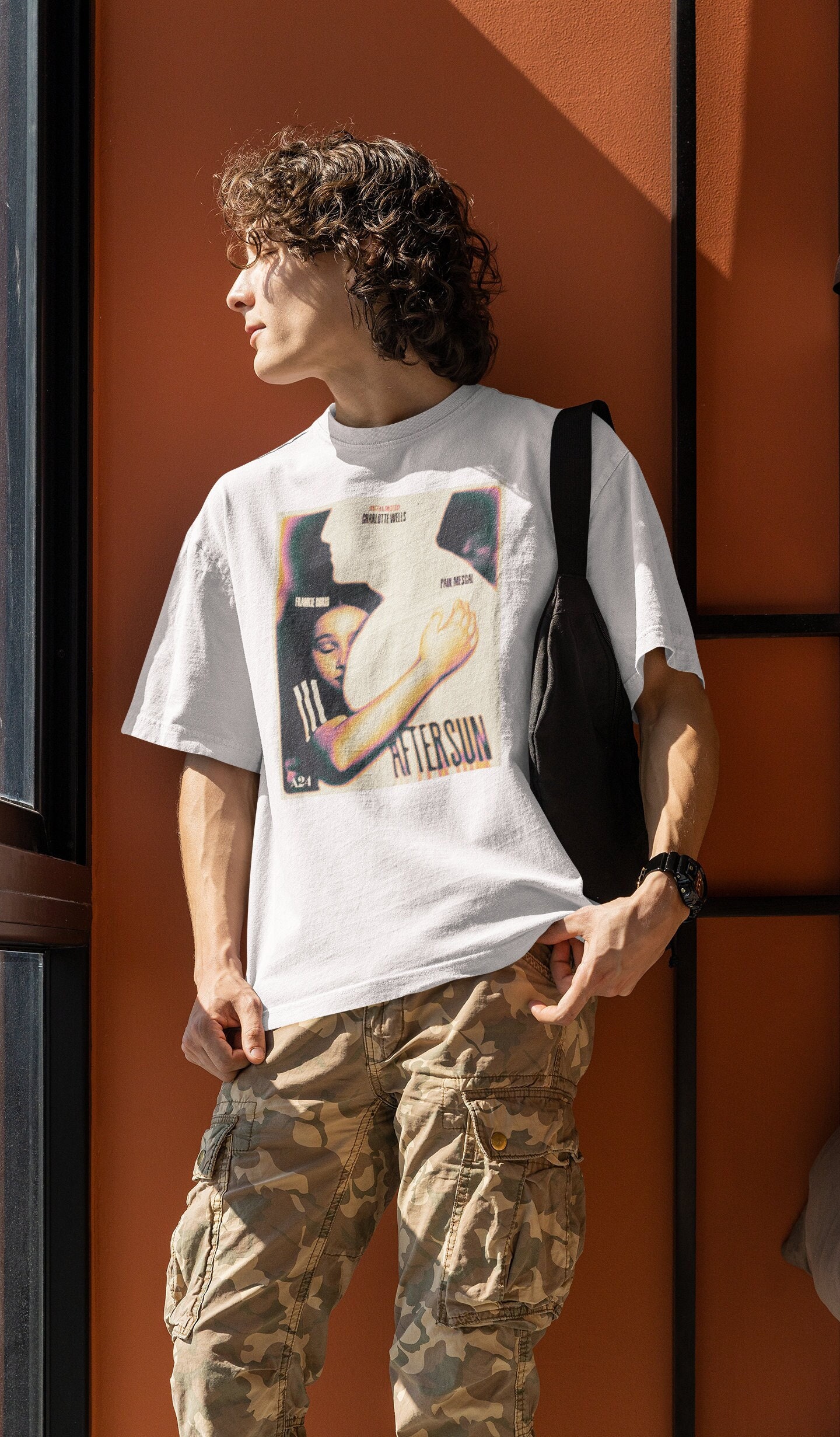 アフターサン映画ポスターTシャツ：ポール・メスカル、フランキー