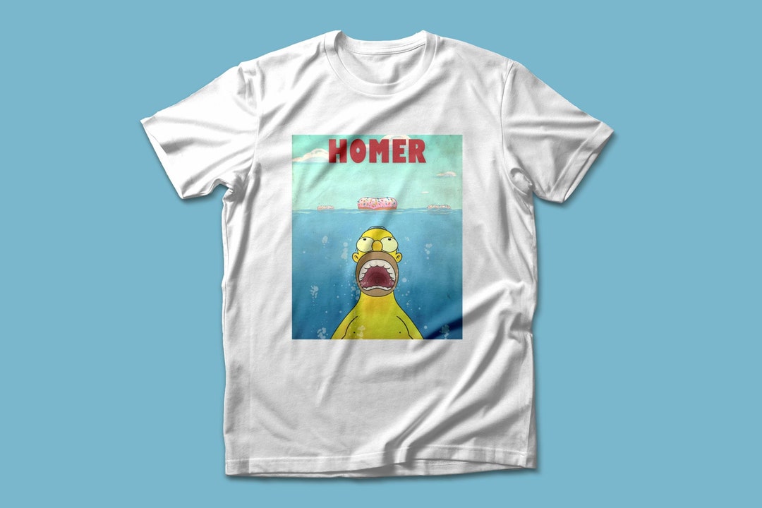 Homer Simpson Unisex Tshirt, the Simpsons Tshirt, the Simpsons Aesthetic Shirt, Old School Bart
