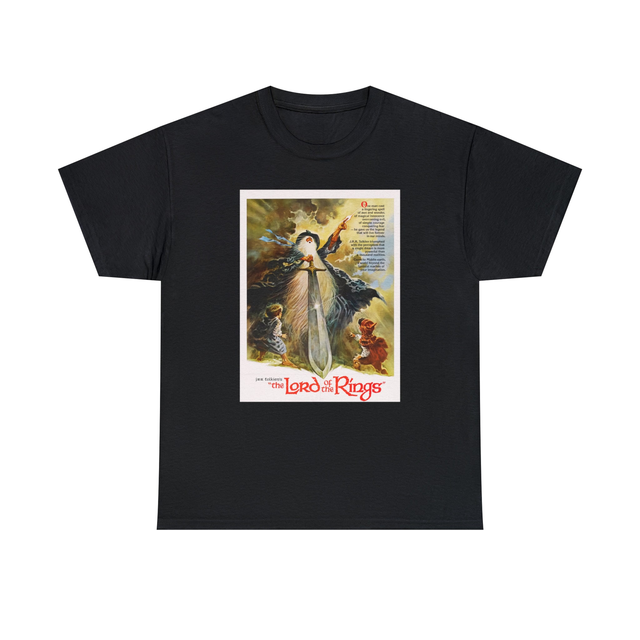 トップス 00s Lord Of The Rings vintage T-Shirt Vintage 2001 Lord OF The Rings promo t-shirt | SellMerchandise