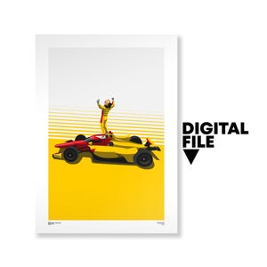 Alex Palou | Indy 500 | Digital Download | 2025 | Chip Ganassi Racing | Indycar Poster | Indianapolis