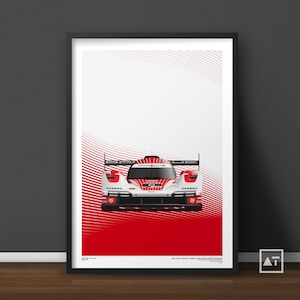 Porsche 963 Penske #6 | 2024 | IMSA | Endurance Racing Print | Hypercar Poster