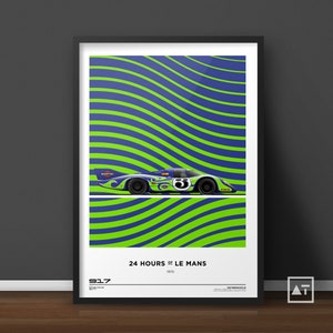 Porsche 917L #3 | 1970 | Le Mans Print | Endurance Racing Poster