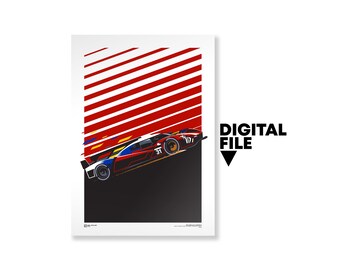 Respect the bumps | Sebring 2026 | IMSA | #31 Cadillac | Endurance Racing | Digital Download | GTP Poster