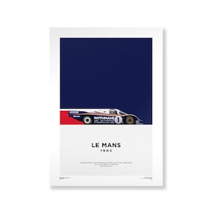 Porsche 956 #1 | 1982 | Le Mans Print | Endurance Racing Poster