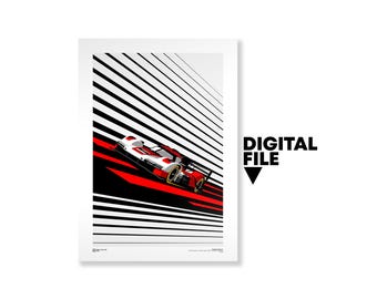 Porsche 963 Daytona Winner Poster | IMSA Art Print (Digital Download)