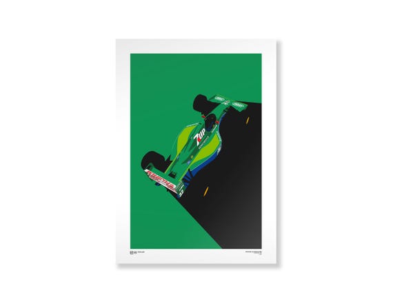 Jordan 191 | Michael Schumacher | 1991 | Formula-1 Print | F1 Poster