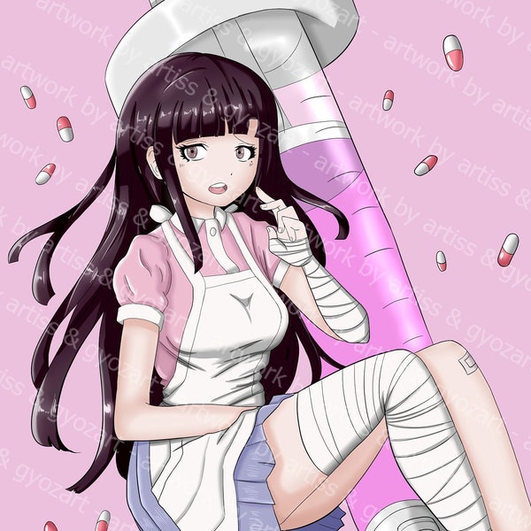 PRINT - Danganronpa - Mikan Tsumiki [A5 Pearlescent Print]