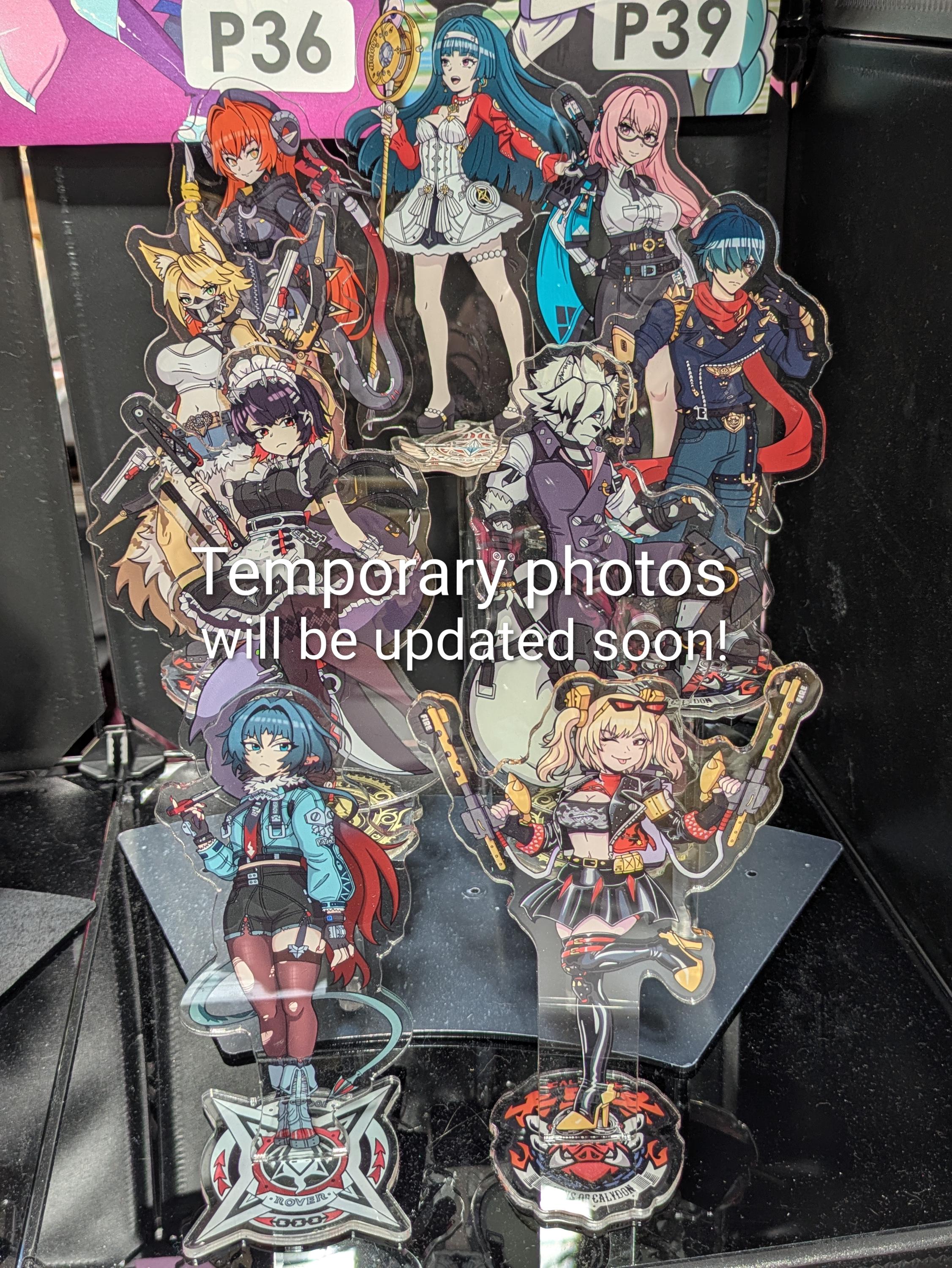Zenless Zone Zero Acrylic Standees - Game Character Figures, 16cm
