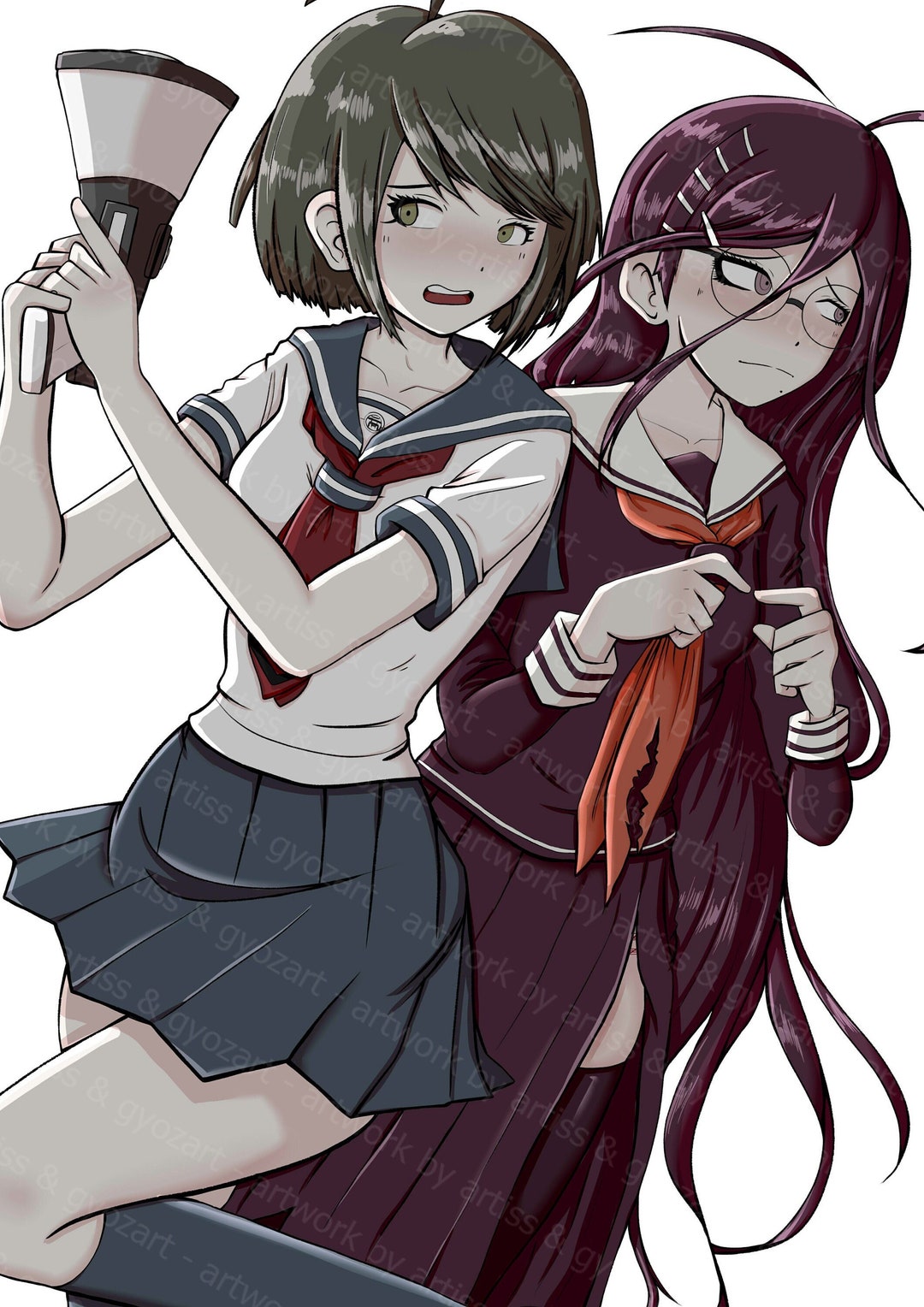 PRINT - Danganronpa - Ultra Despair Girls - Komaru & Toko