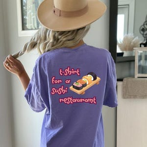 T-Shirt for a Sushi Restaurant - Unisex Heavyweight Tee