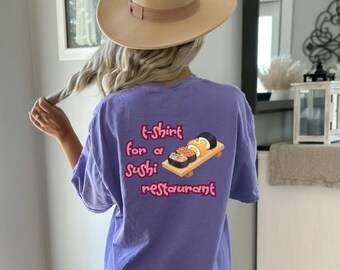 T-Shirt for a Sushi Restaurant - Unisex Heavyweight Tee
