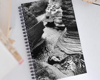 Spiral Notebook: Buttermilk Falls Ithaca, New York