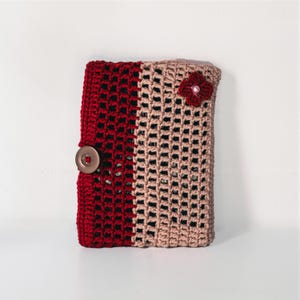 Couverture de livre fait main, Pochette de livre, Cartable en tissu, Porte-livre, Protège-livre, Couverture de livre, Pochette de livre, Livre au crochet, Fête des pères