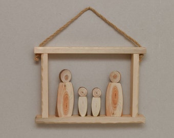 Wall Art - Rustic Family Picture
