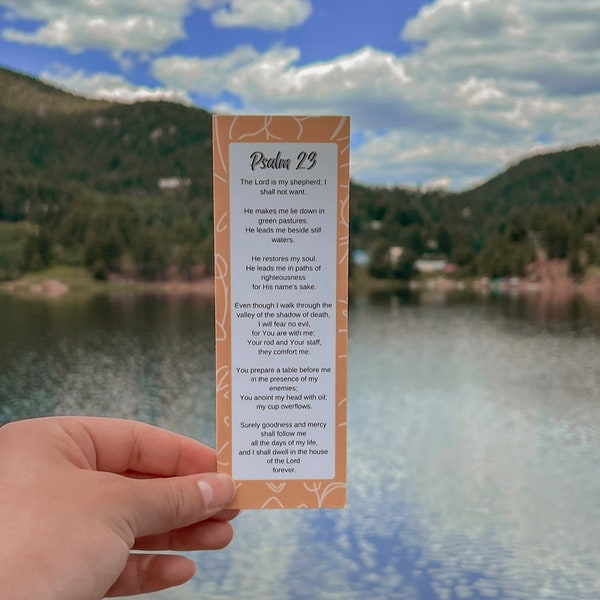 Psalm 23 Bookmark