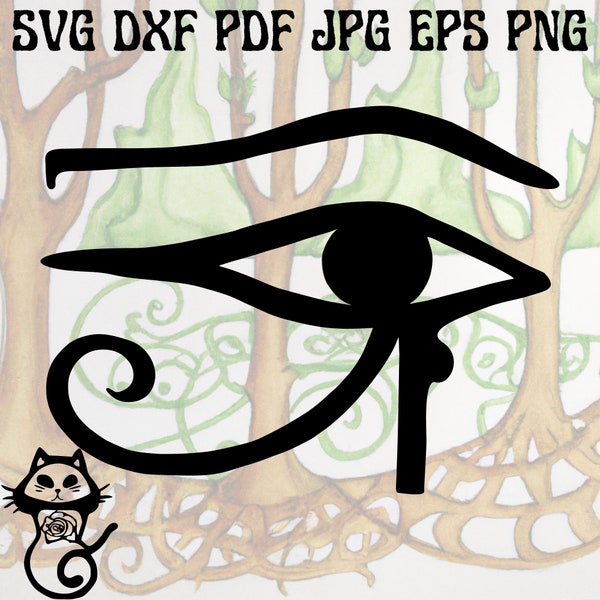 Eye of Horus SVG, Egypt Eye svg, Magical Eye SVG, Eye of Horus png, Occult Eye svg, Gothic eye Tattoo