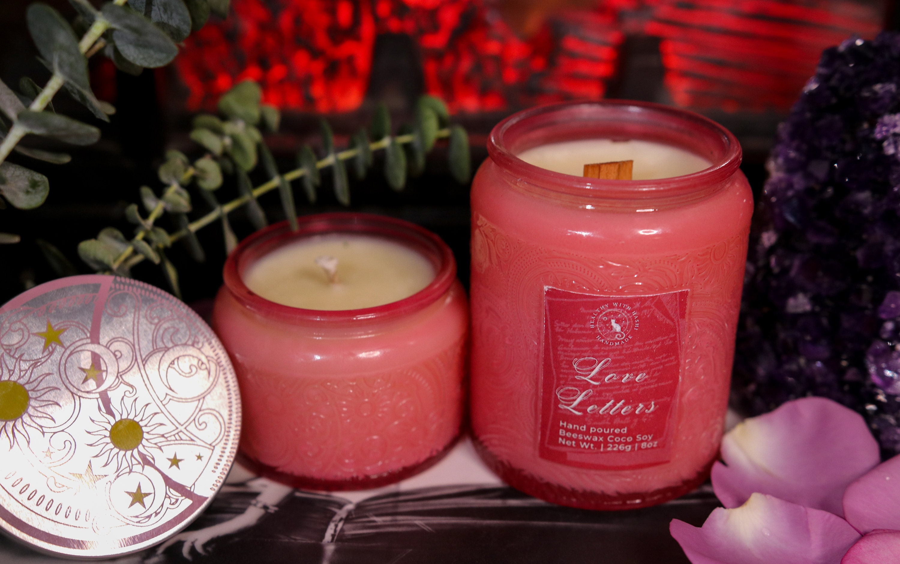 Love Letters Candle | Magnolia Jasmine Orange Blossom | Soy