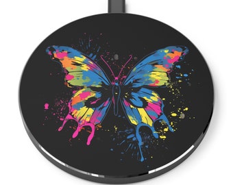 Enchanting Butterfly Wireless Charger: Power Up in Style