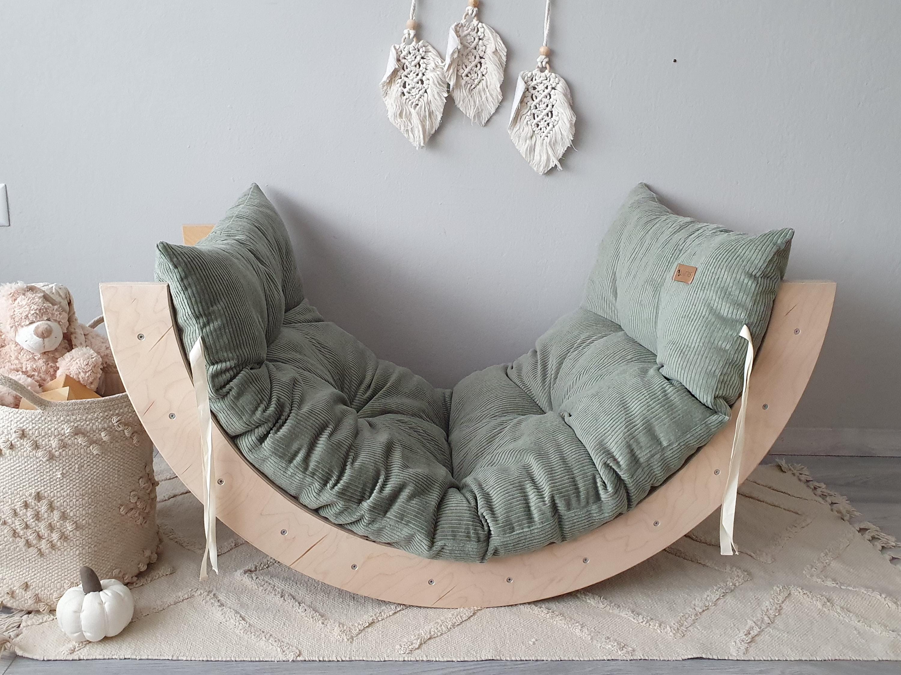 Rückenkissen Stuhl EXQULEG Hochlehner Auflage, Sitzkissen Hochlehner Rückenkissen Mit Bänder Auflagen Gartenstühle Hochlehner - Foto 7