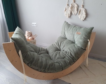 Kissen für Kletterbogen aus Cordstoff in verschiedenen Farben