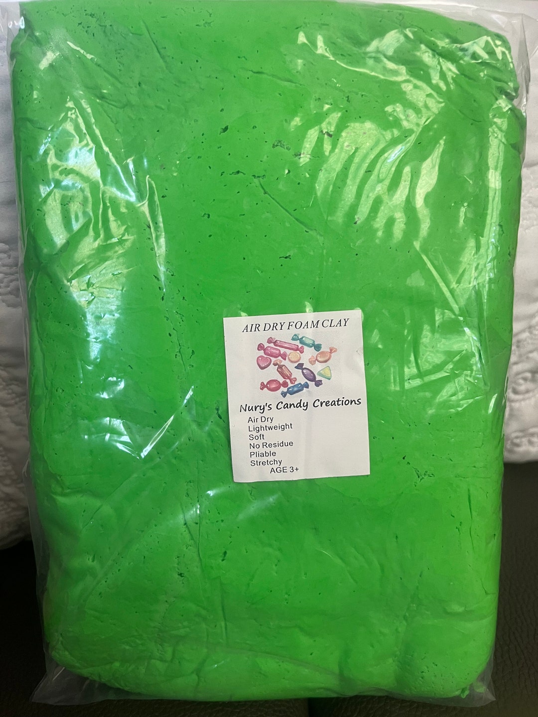 Air Dry Foam Clay Nurys Candy Creations Cosplay Air Dry Etsy