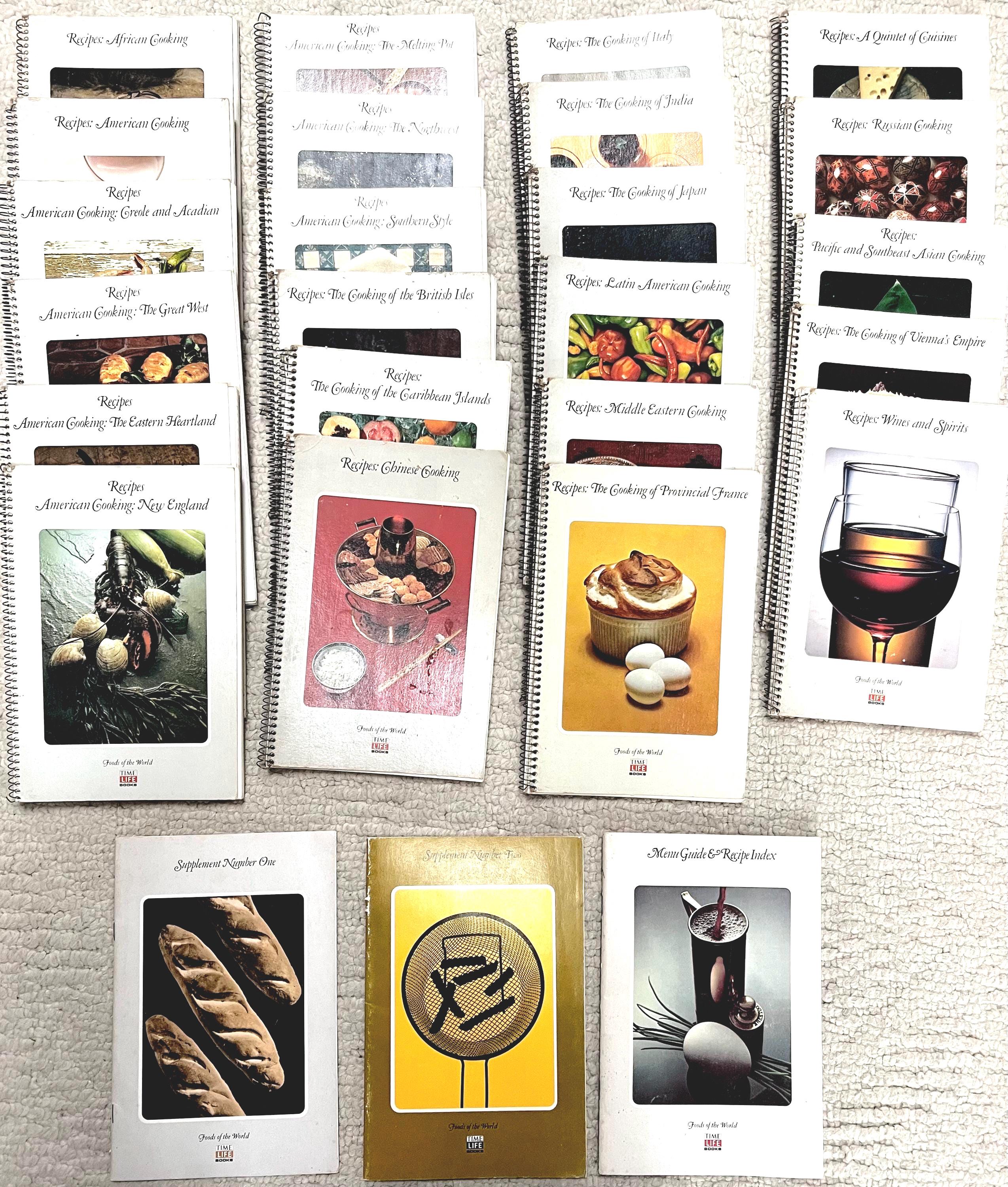 Time Life Foods of the World Spiral Cookbooks - Etsy