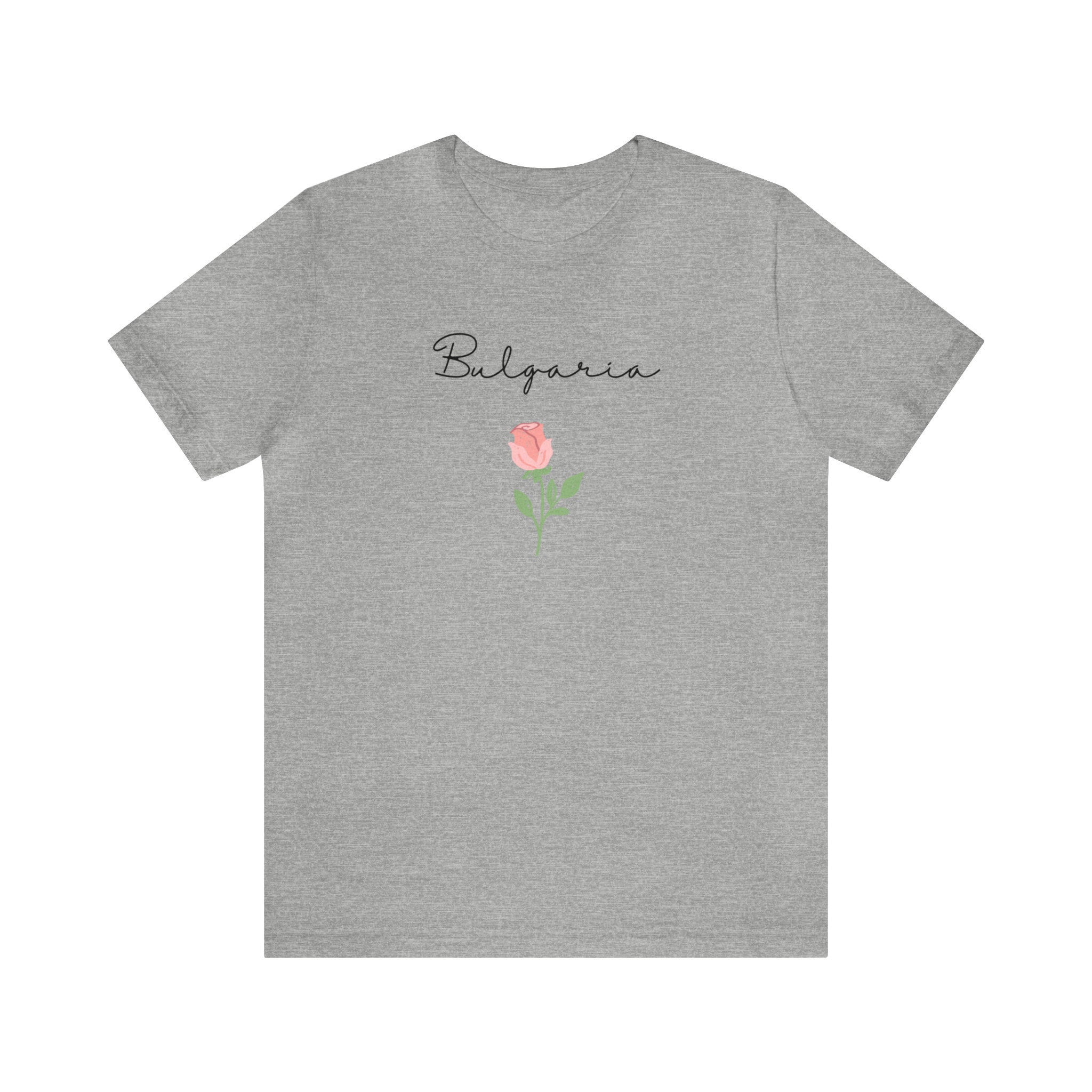 Bulgarian National Flower Tshirt, Bulgarian Women's Tee, Bulgarian