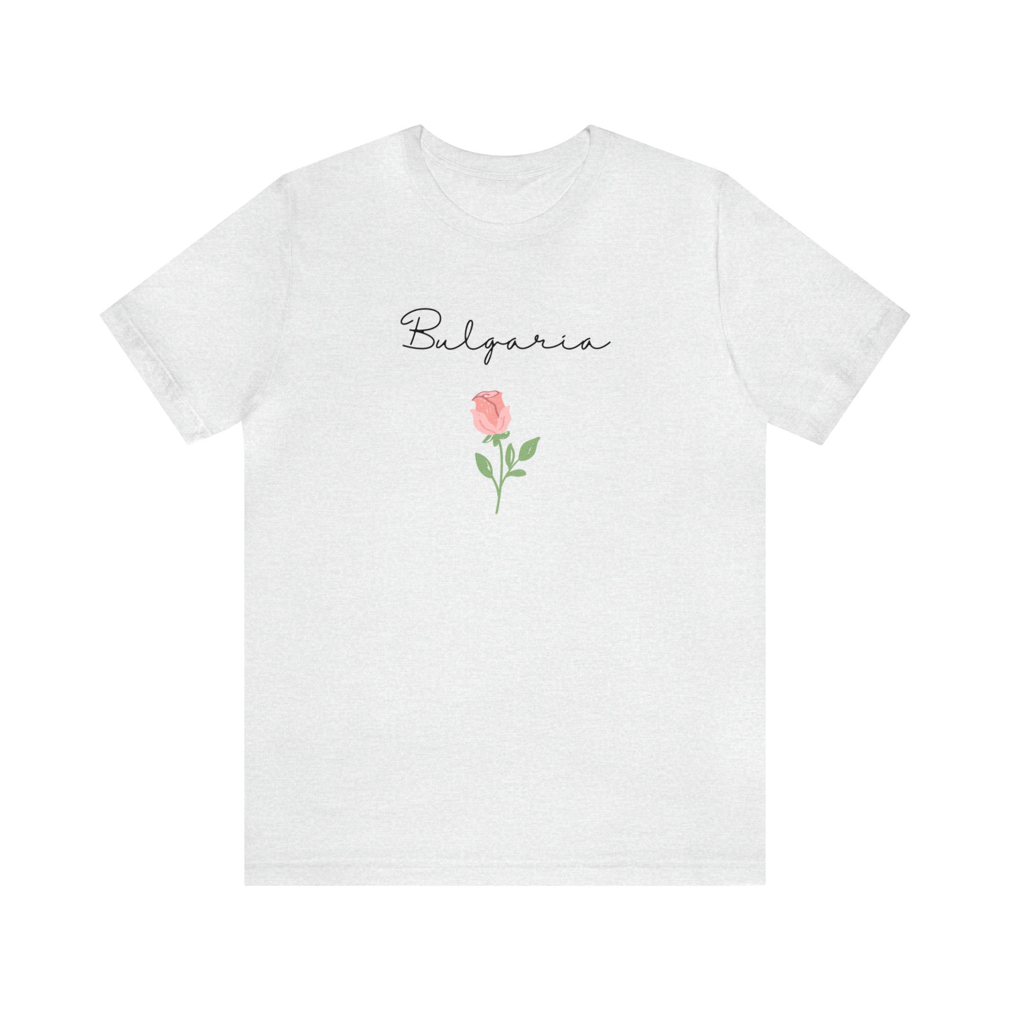Bulgarian National Flower Tshirt, Bulgarian Women's Tee, Bulgarian