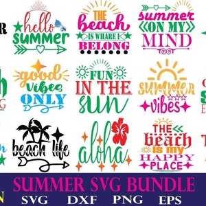 Summer Sublimation bundle, 940+ designs,Hello Summer, Beach Life svg, Peace vibes,png svg designs, summer png,Sublimation file, Beach bundle
