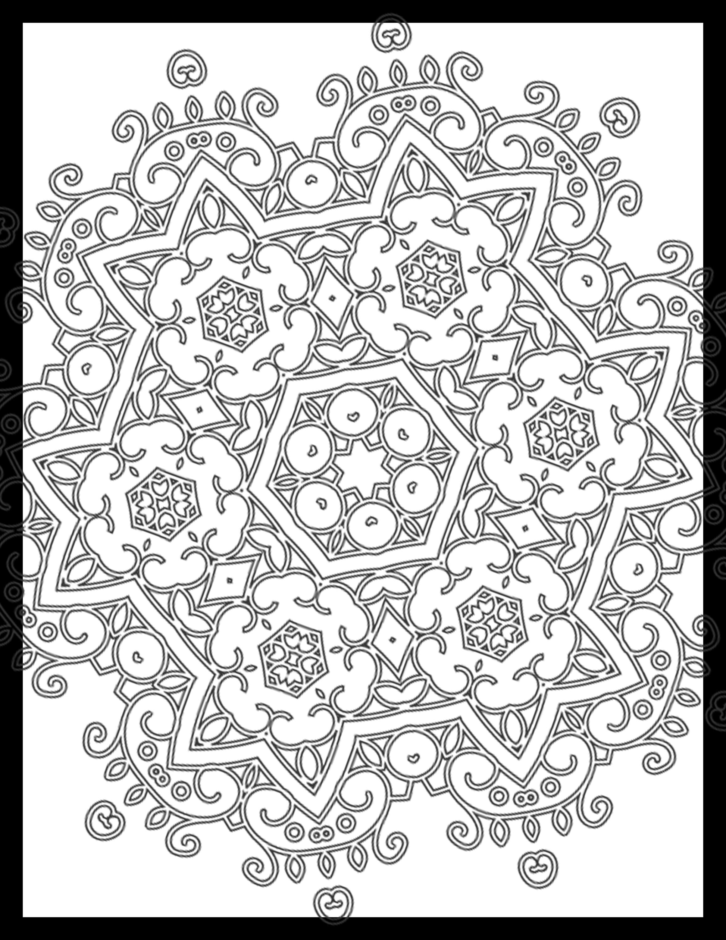 Coloring Pages for Adults in Recovery & Children in Recovery, 100 Pages