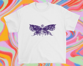 Y2K Baby Tee Vintage Baby Tee Graphic Baby Tee Y2K Crop Tee Graphic T Shirt Fairy Baby Tee Cottagecore Shirt Y2K Print Y2K Top Fairycore