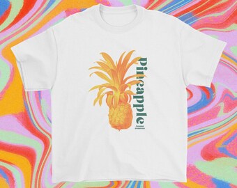 Y2K Baby Tee Vintage Baby Tee Graphic Baby Tee Y2K Crop Tee Graphic T Shirt Pineapple Baby Tee Cottagecore Shirt Y2K Print Y2K Top