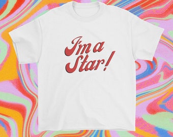 Pearl Movie Baby Tee Shirt Pearl T Shirt I'm a Star T Shirt Horror Movie T Shirt Pearl Graphic T Shirt Pearl Merch