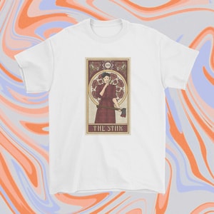 Perle film t-shirt Tarot carte film d'horreur t-shirt perle graphique t-shirt perle unisexe t-shirt perle A24 t-shirt perle Merch