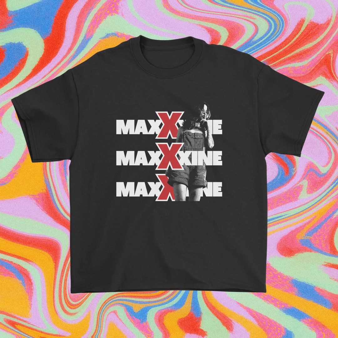 Maxxxine Movie Baby Tee Shirt Maxxxine T Shirt Horror Movie T