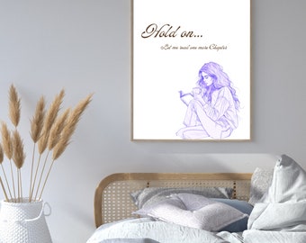 Buch Liebe Print, Bücher Druck, Bücherwurm druckbare Kunst, trendige Wandkunst, Digitaldruck, Wohnung Ästhetik